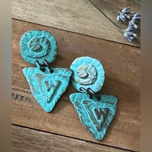 Southwestern Style Aztec Earrings